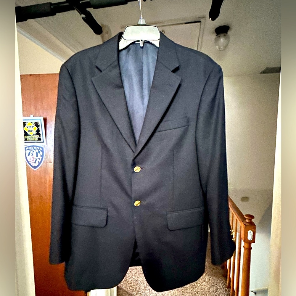 Young men’s navy blazer